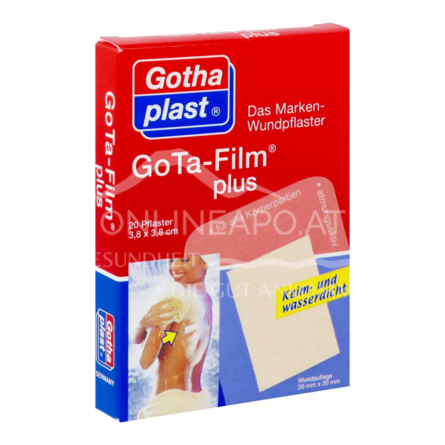 Gothaplast® GoTa-FILM plus Pflaster 3,8 x 3,8 cm
