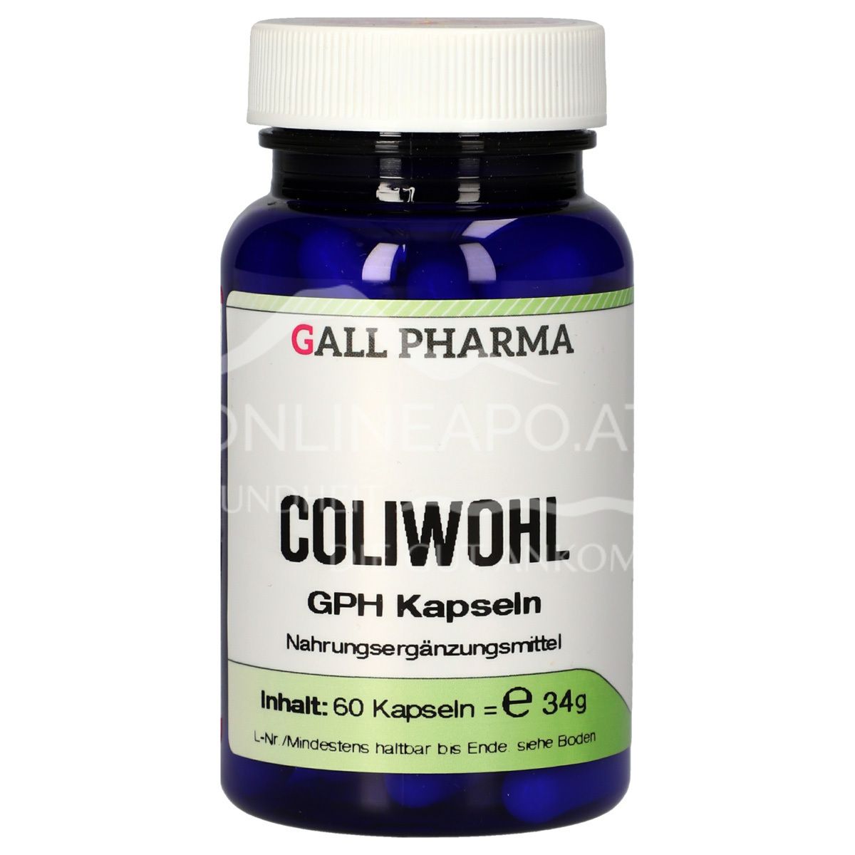Gall Pharma ColiWohl capsules