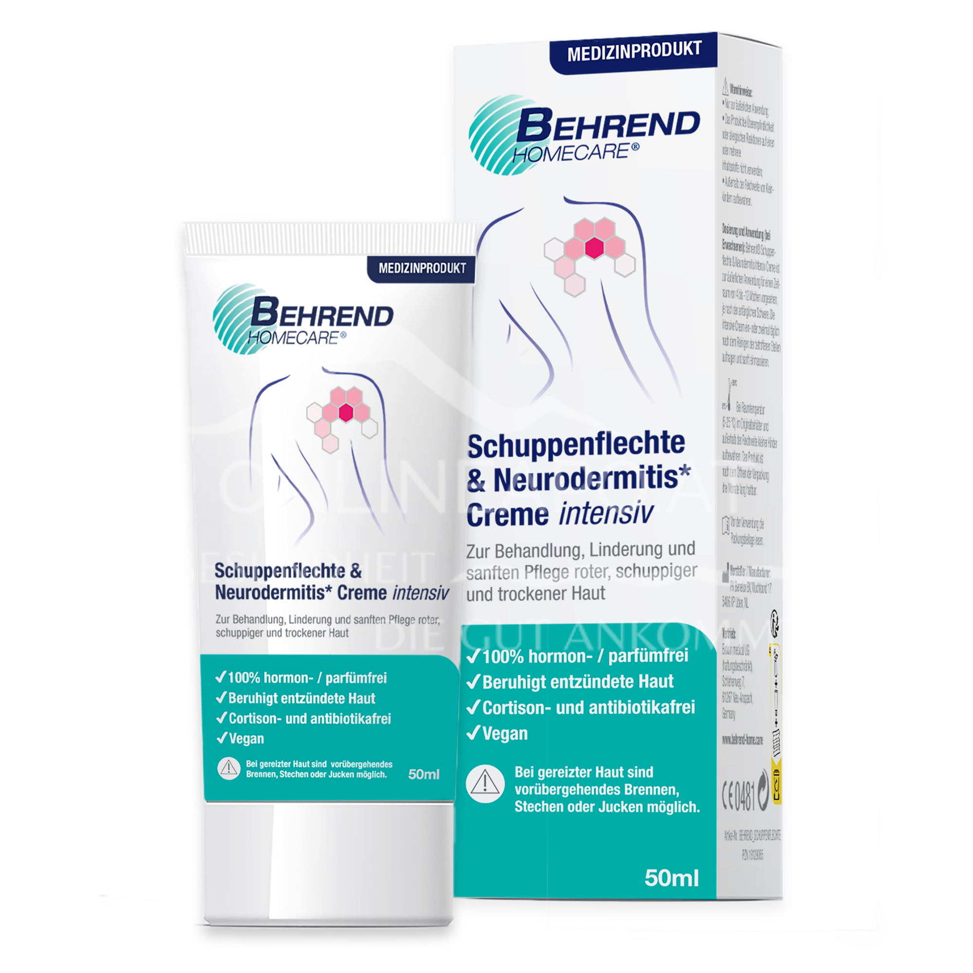 Behrend Homecare Schuppenflechte & Neurodermitis Intensiv Creme