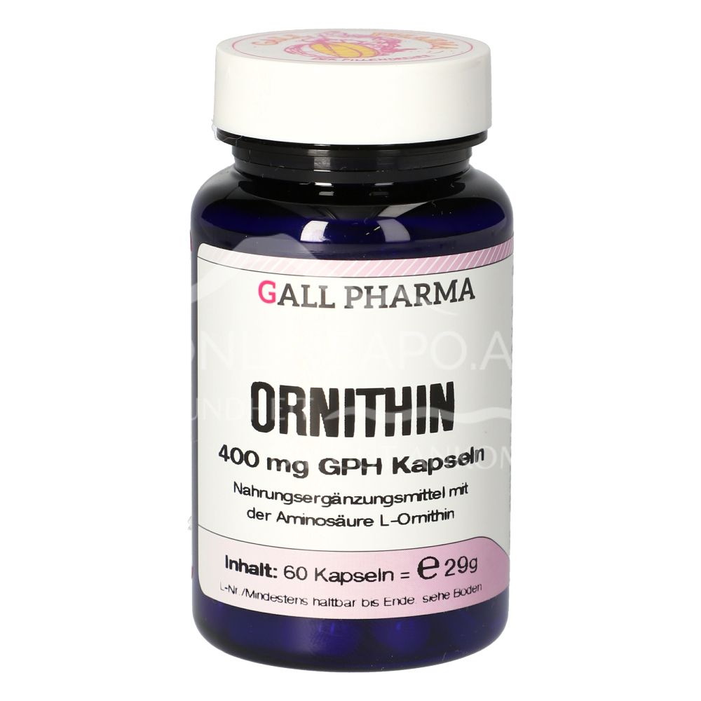 Gall Pharma Ornithine 400 mg capsules