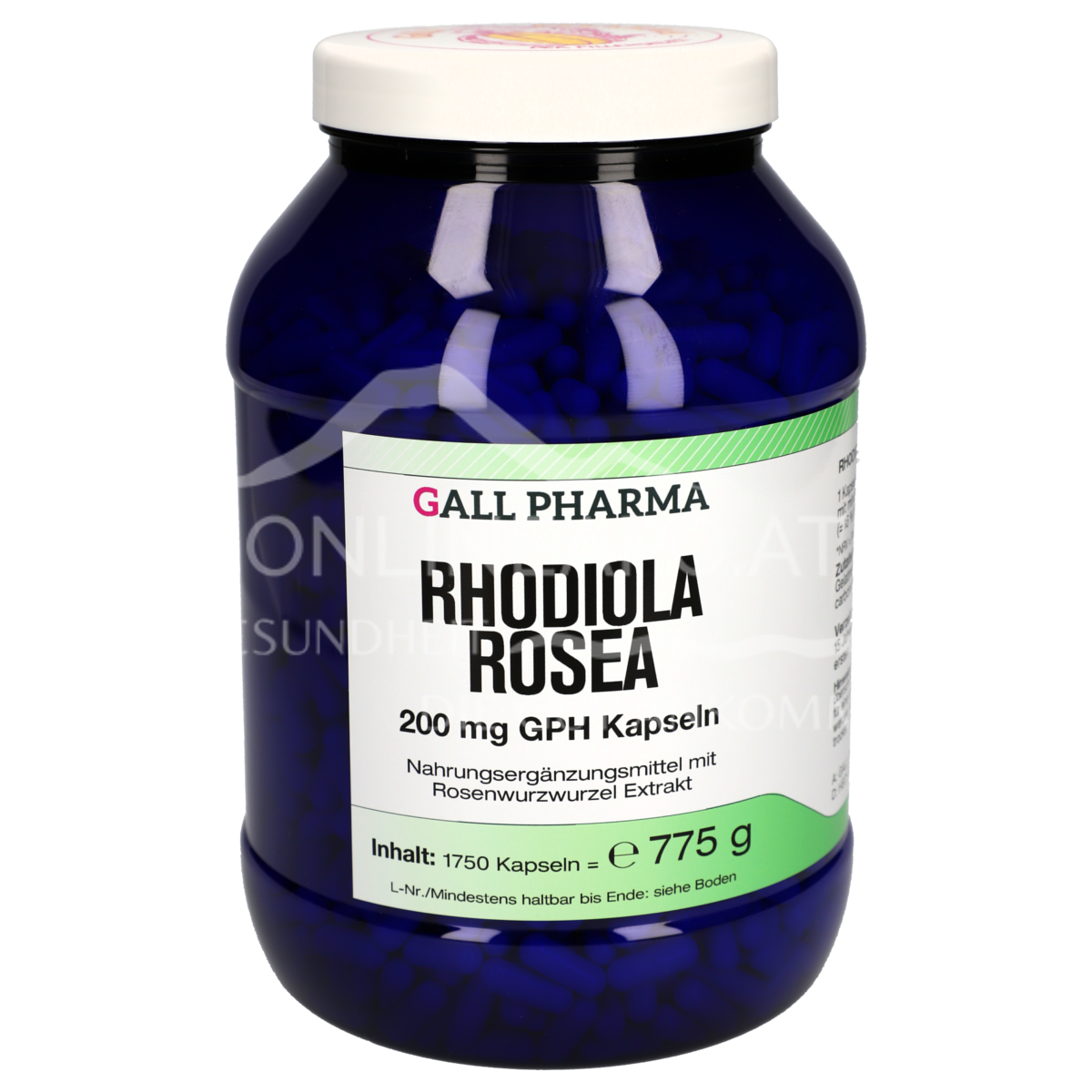 Gall Pharma Rhodiola Rosea 200 mg capsules