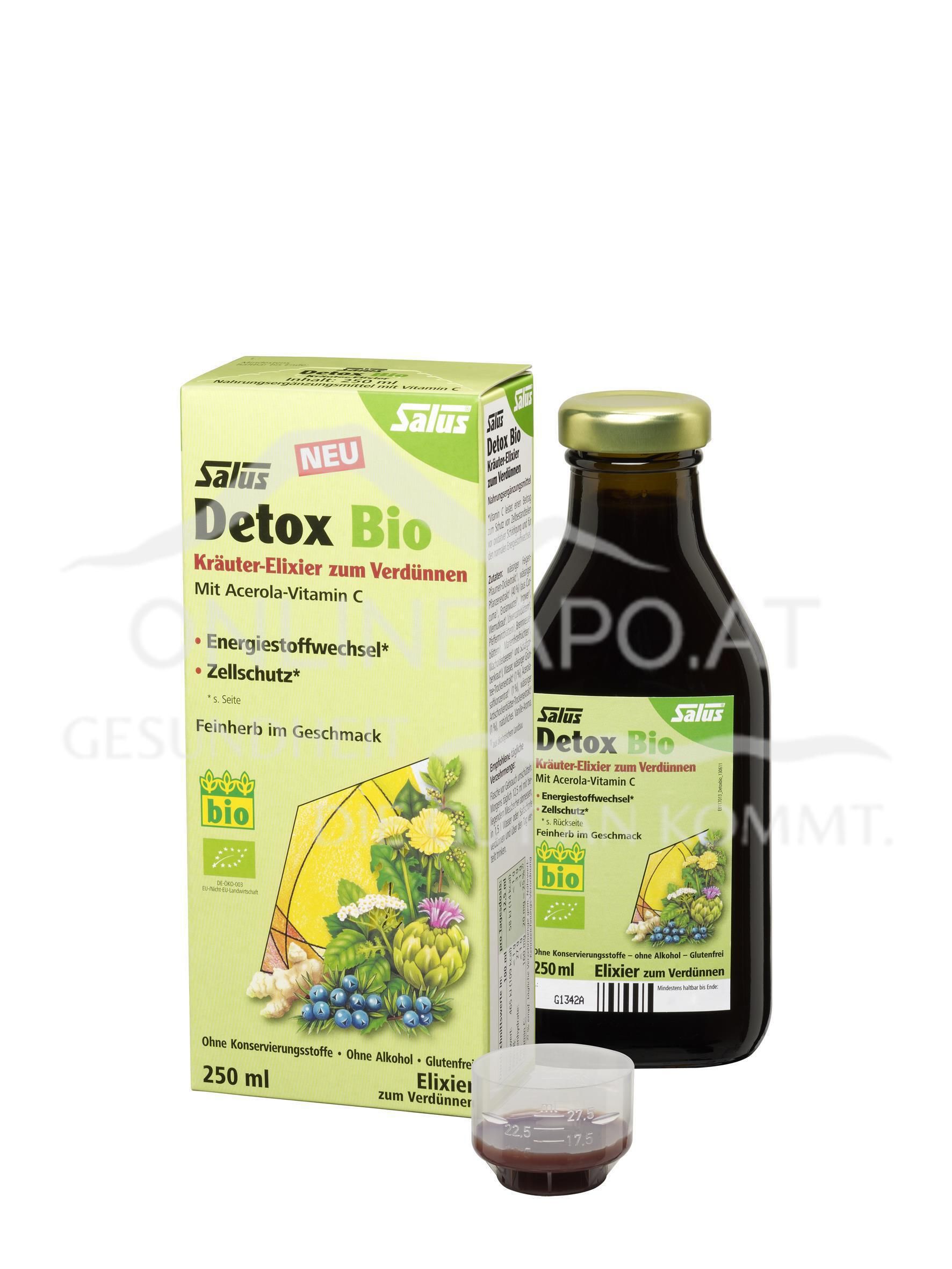 Salus® Detox Bio Kräuter-Elixier