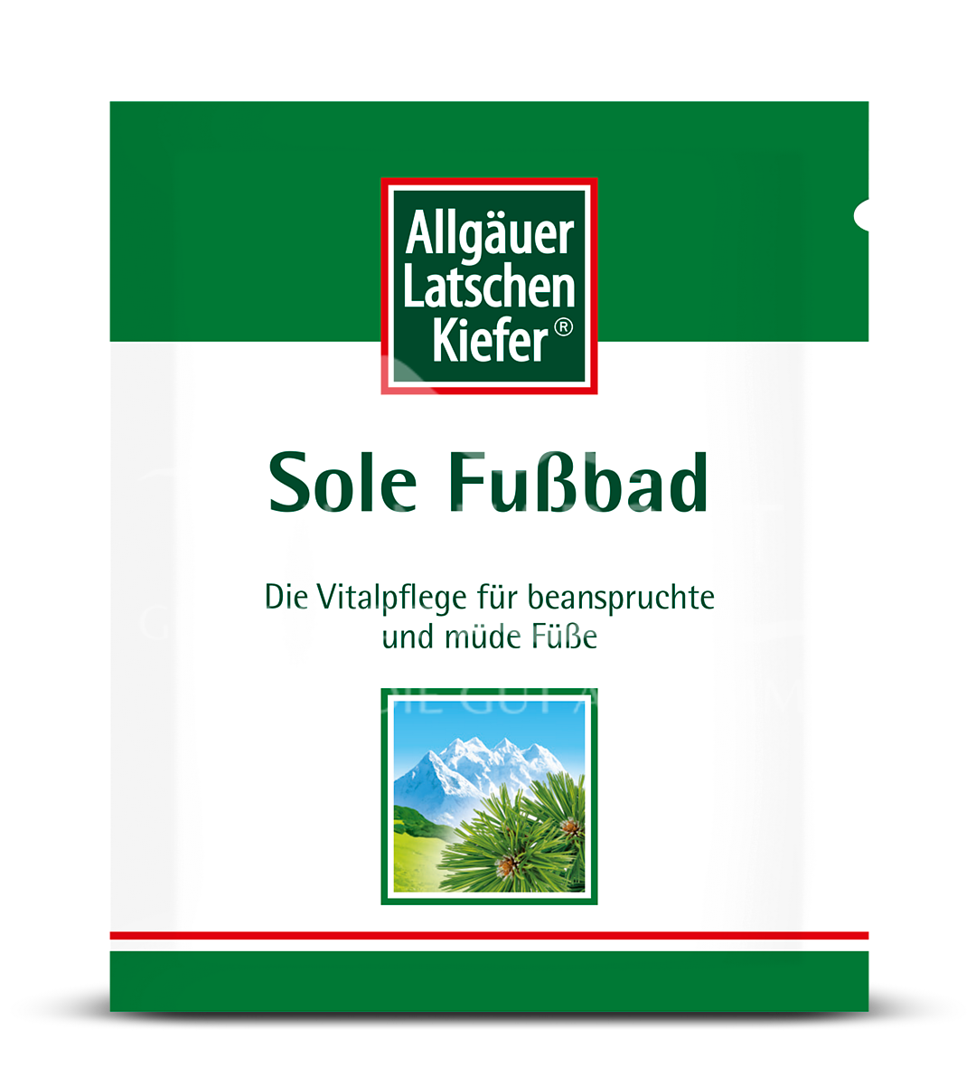 Allgäuer Latschenkiefer® Sole Fußbad Sachets