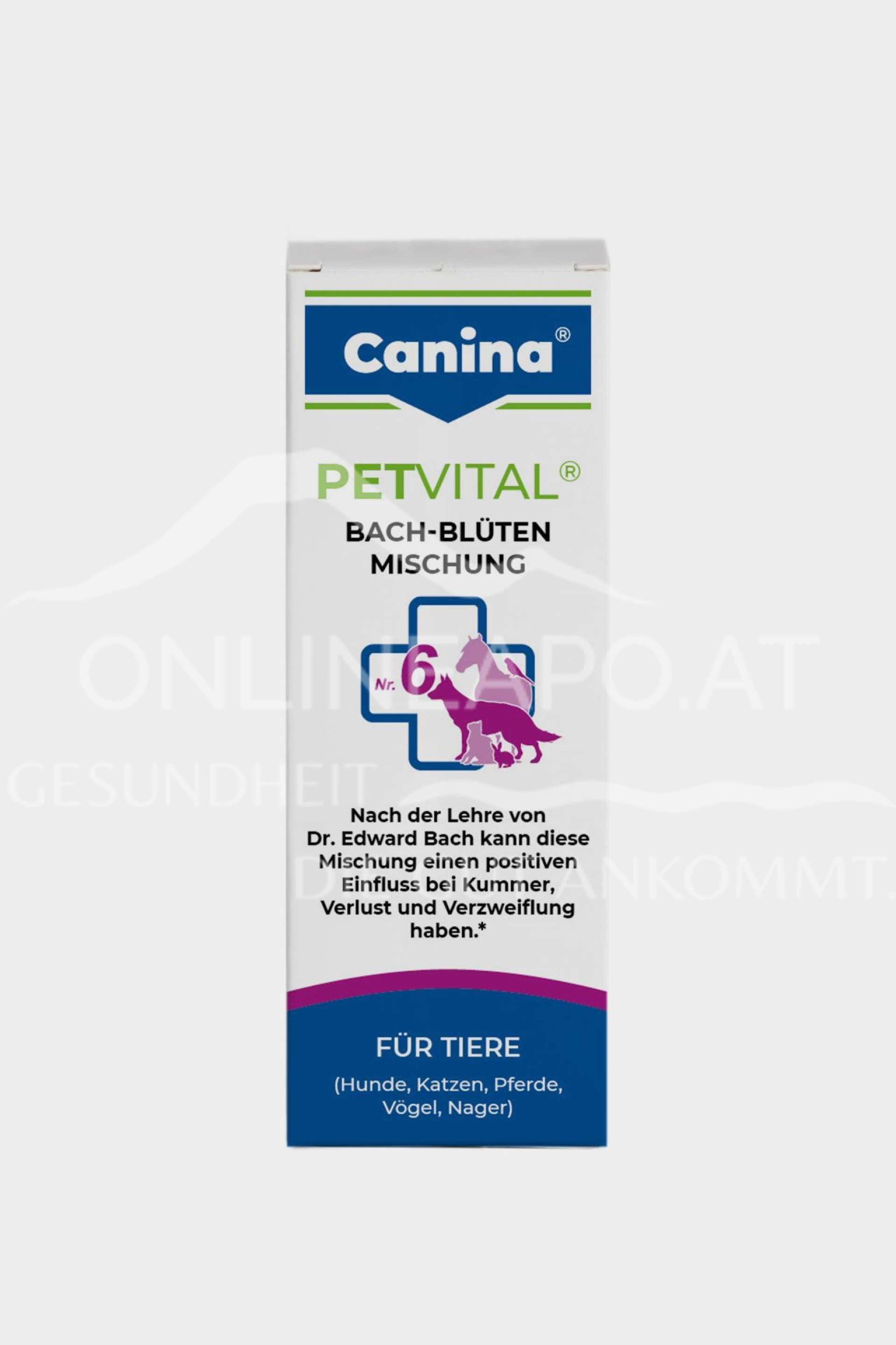 Canina® PETVITAL® Bach-Blüten Globuli - Nr. 6 Verlust für Tiere