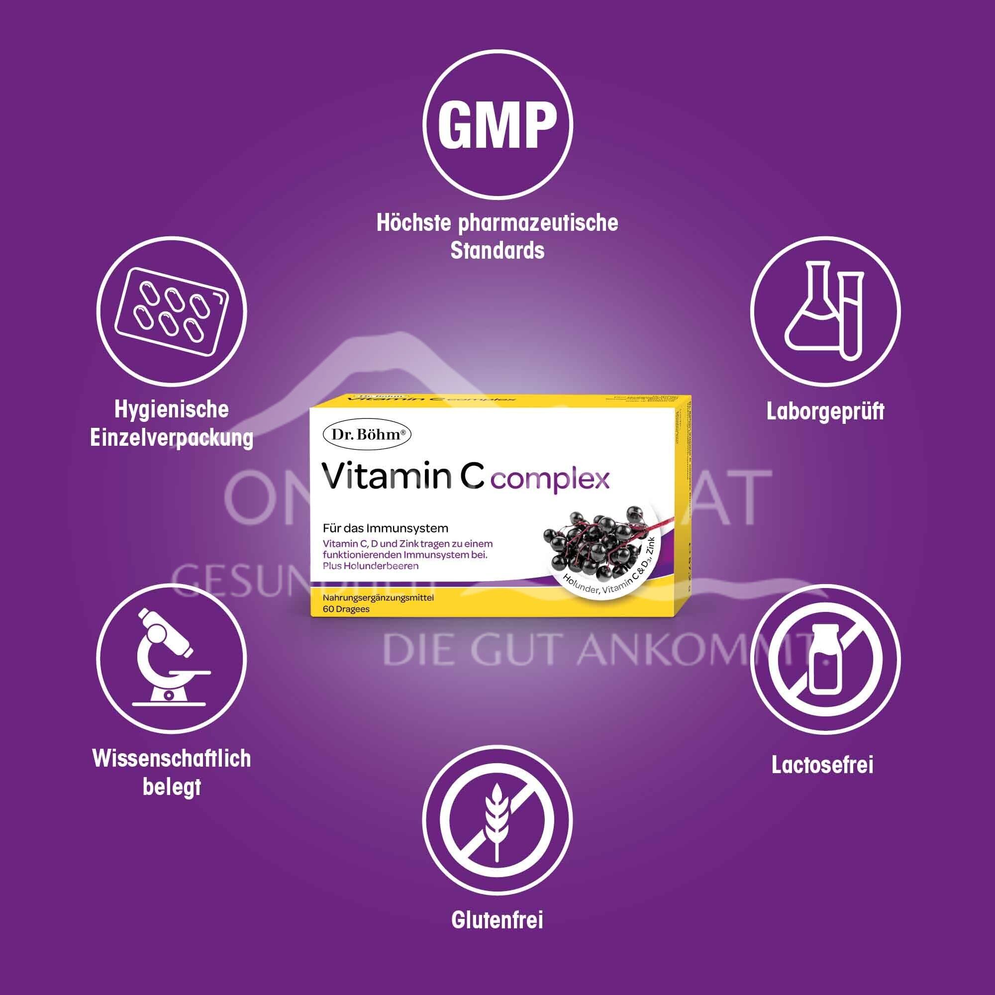 Dr Böhm® Vitamin C complex coated tablets