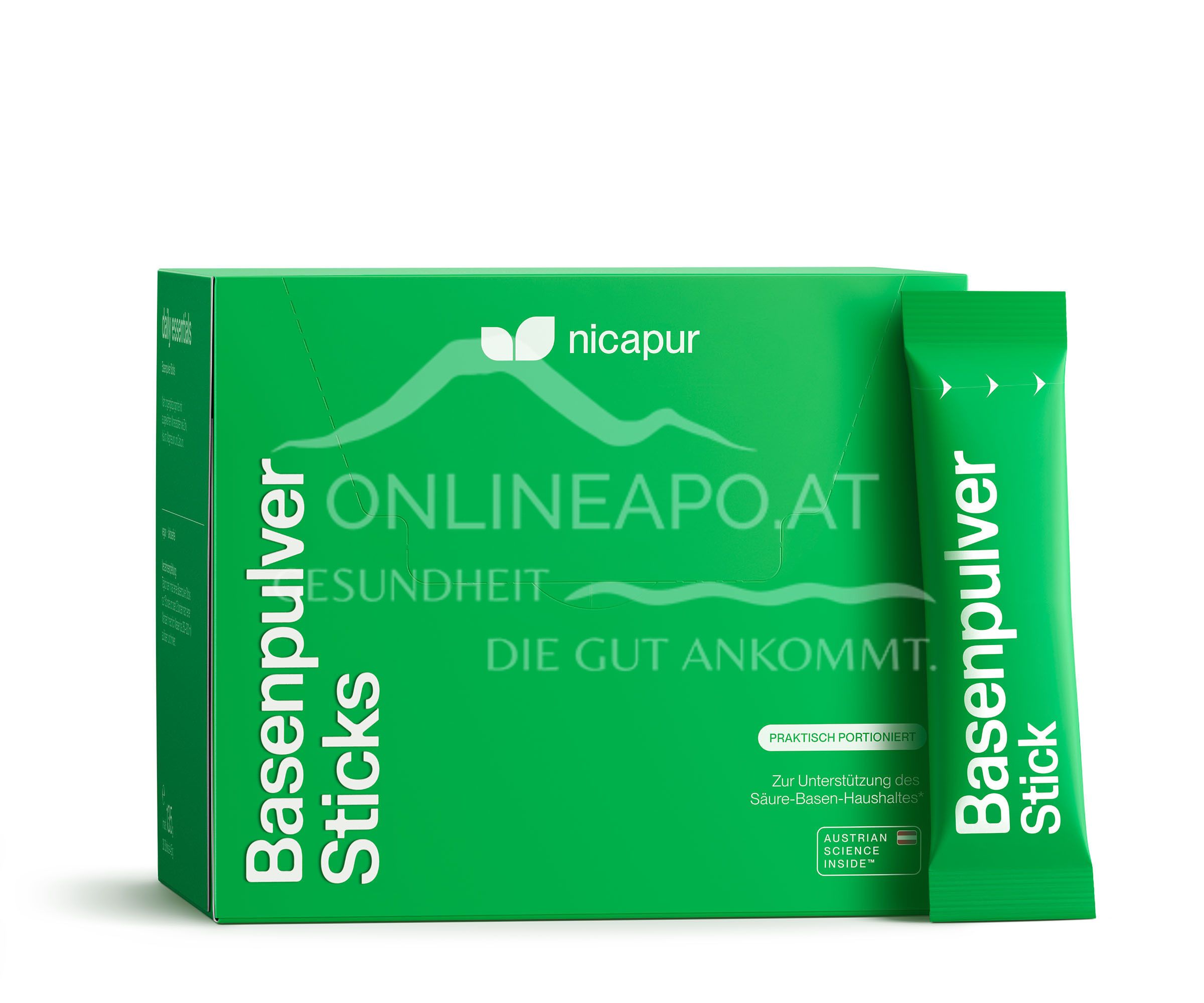 NICApur Basenpulver Sticks