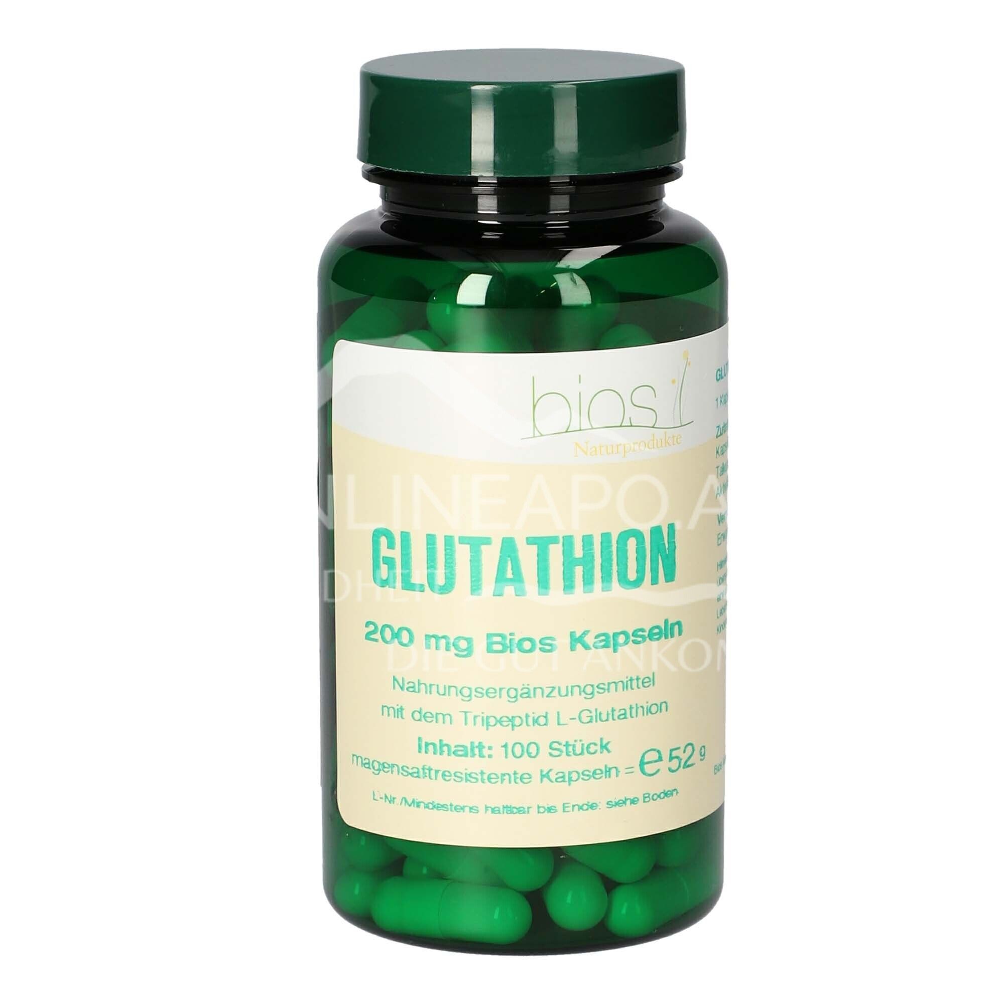 Bios Glutathione 200 mg capsules