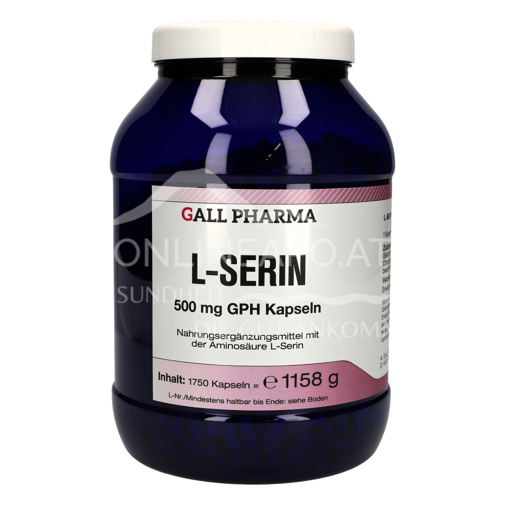 Gall Phrama L-serine 500 mg capsules