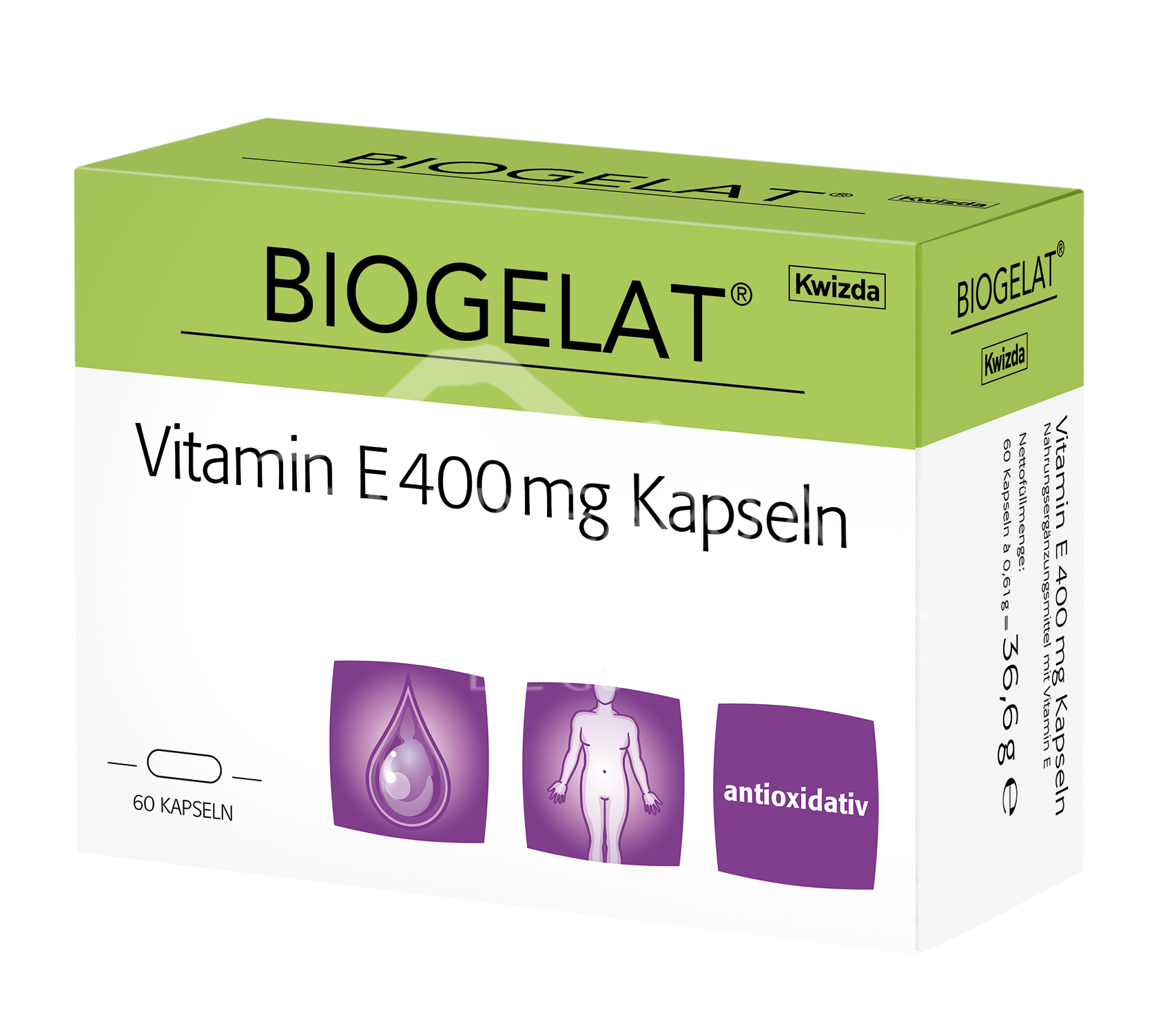 BIOGELAT® Vitamin E 400 mg Kapseln