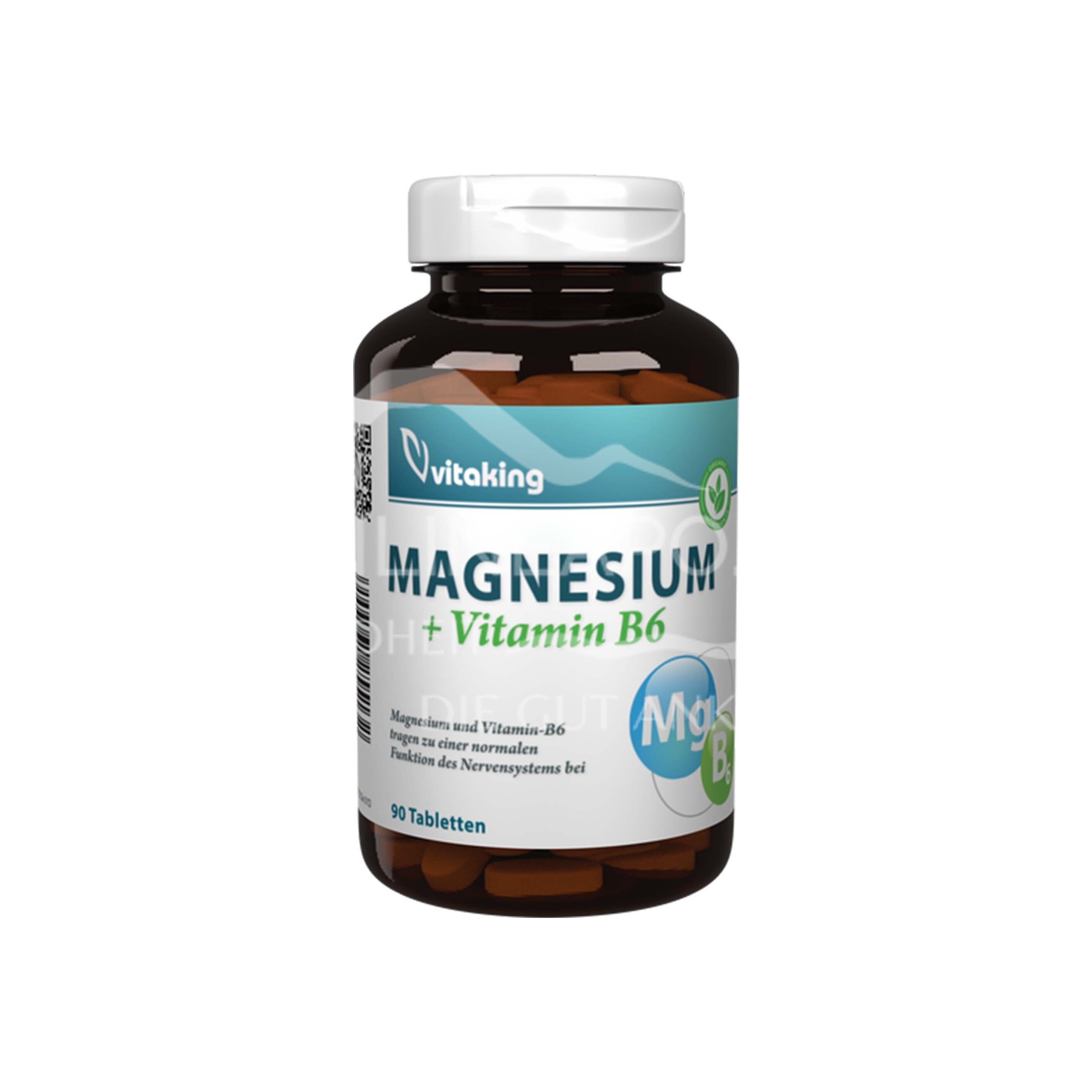 vitaking Magnesium mit Vitamin-B6 Tabletten