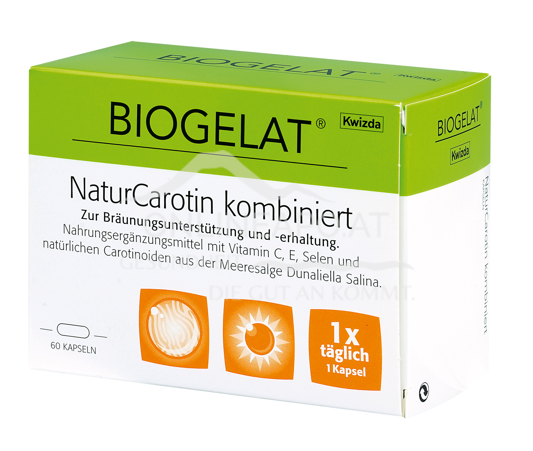 BIOGELAT® NaturCarotin kombiniert Kapseln
