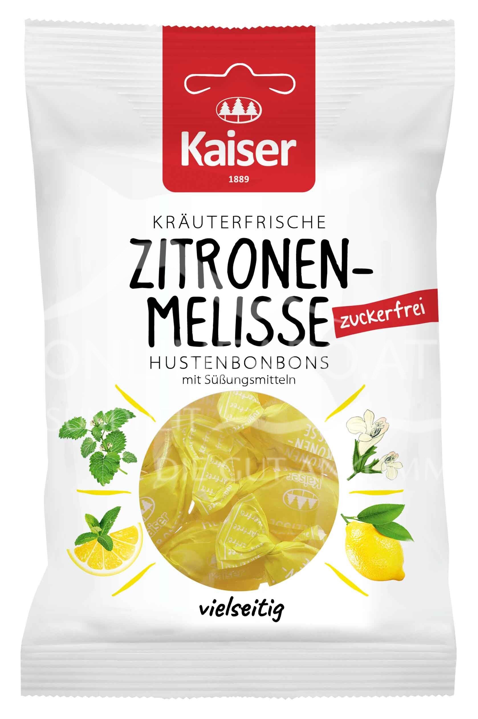 Kaiser Zitronenmelisse Hustenbonbons zuckerfrei