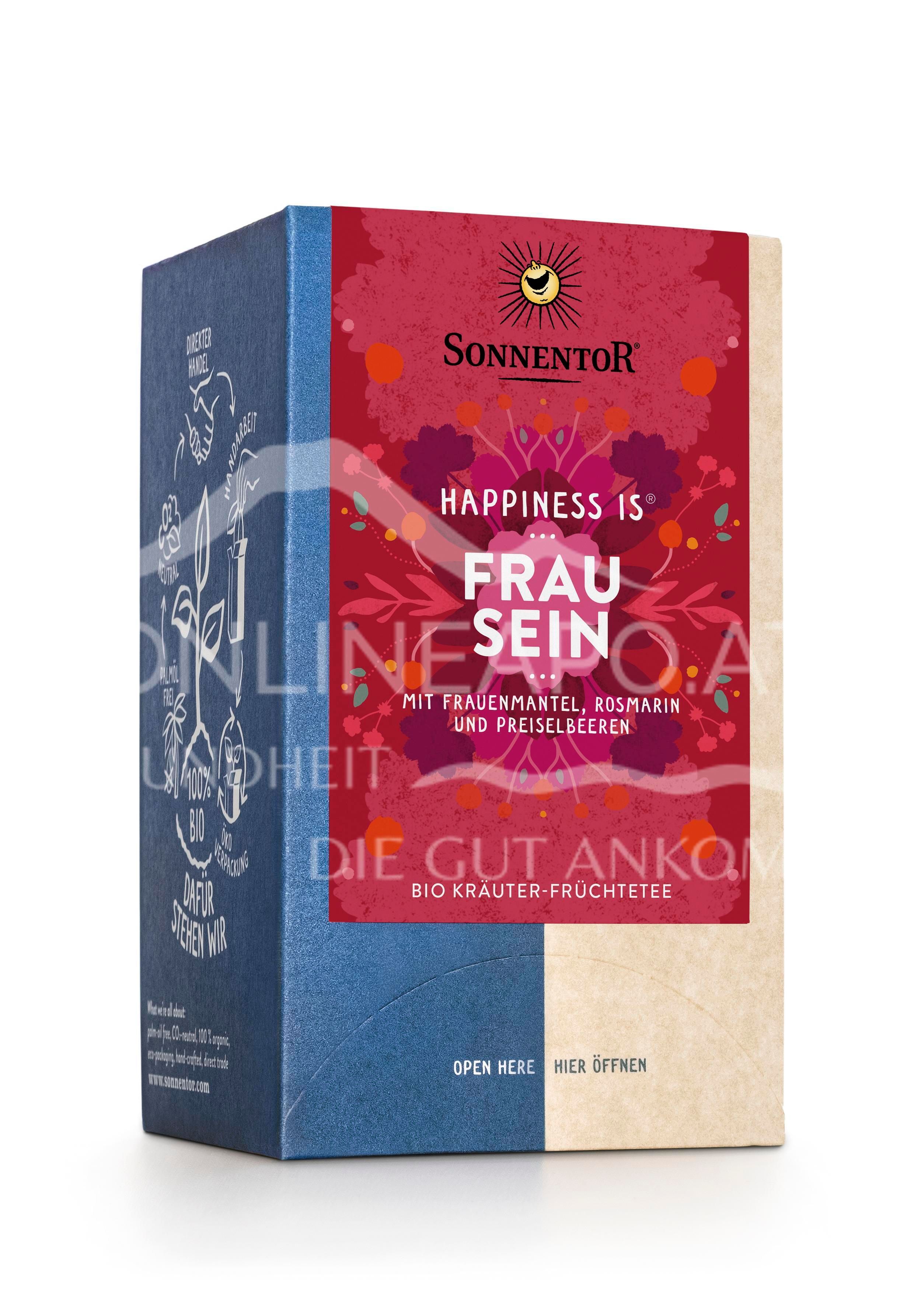 Sonnentor Frau sein tea