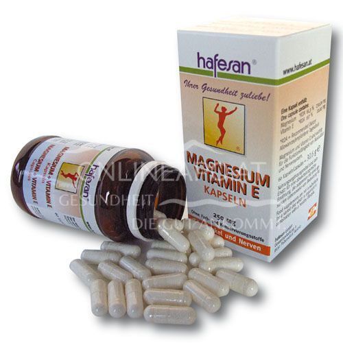 hafesan Magnesium + Vitamin E Capsules