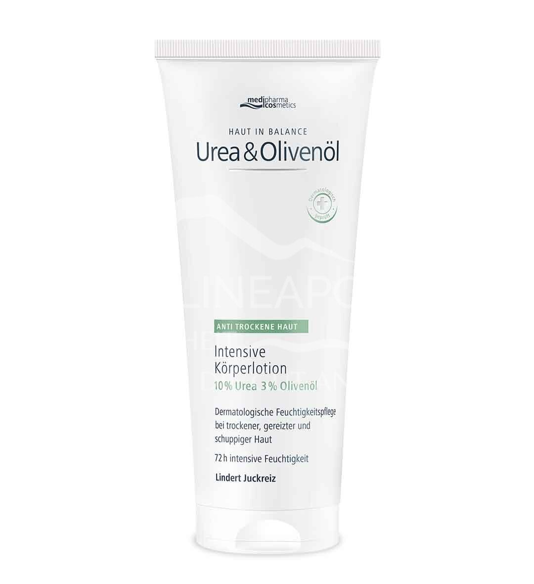 medipharma cosmetics HAUT IN BALANCE Urea & Olivenöl Intensive Körperlotion