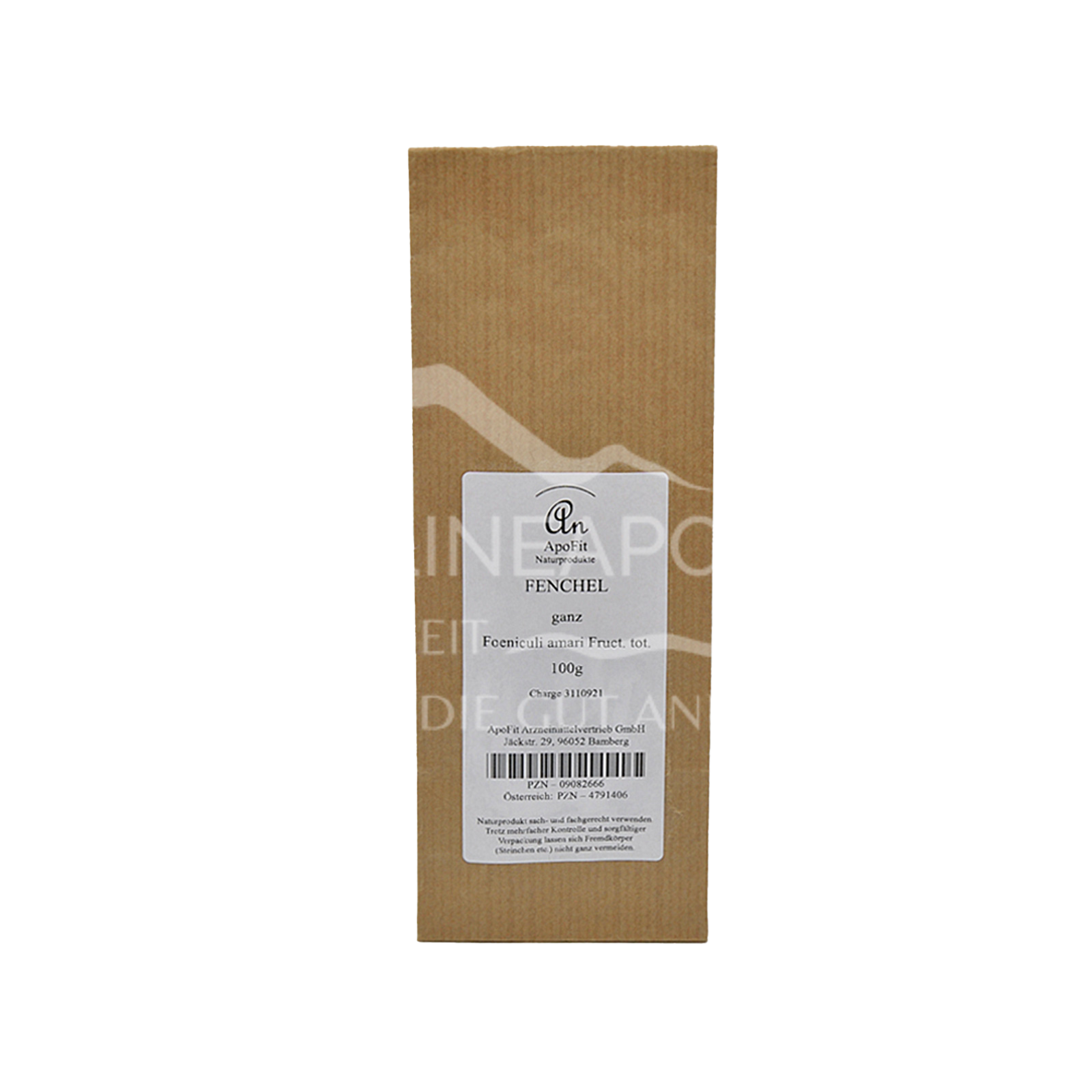 ApoFit Fenchel ganz bitter