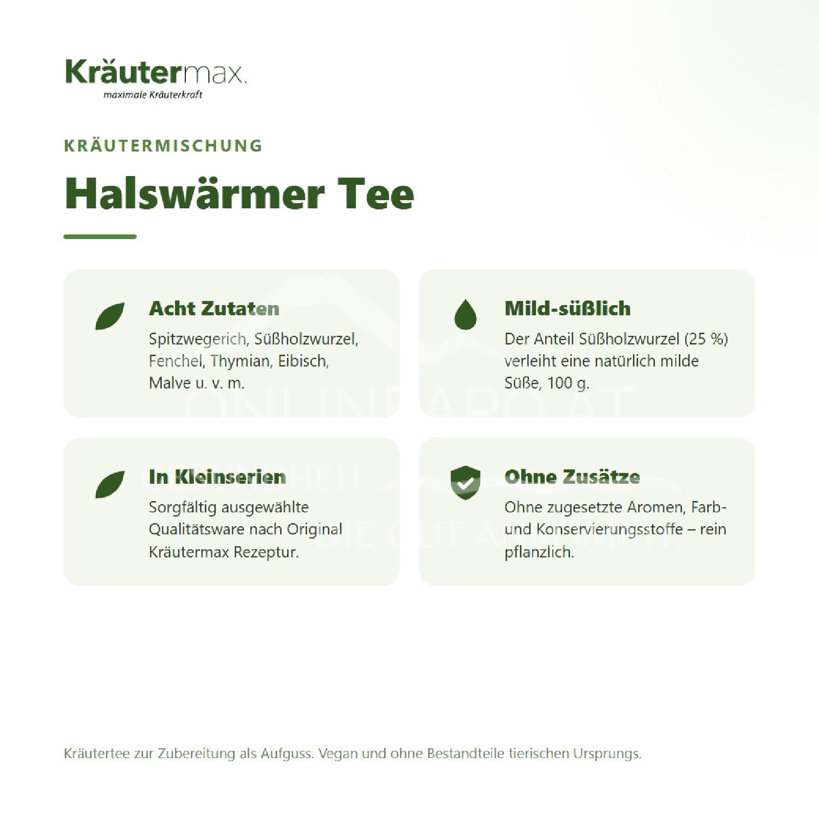 Kräutermax Halswärmer Tee