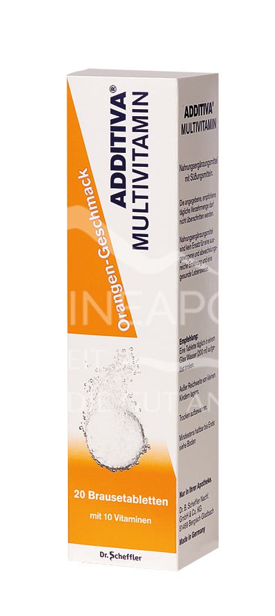 ADDITIVA® Multivitamin Brausetabletten - Orange
