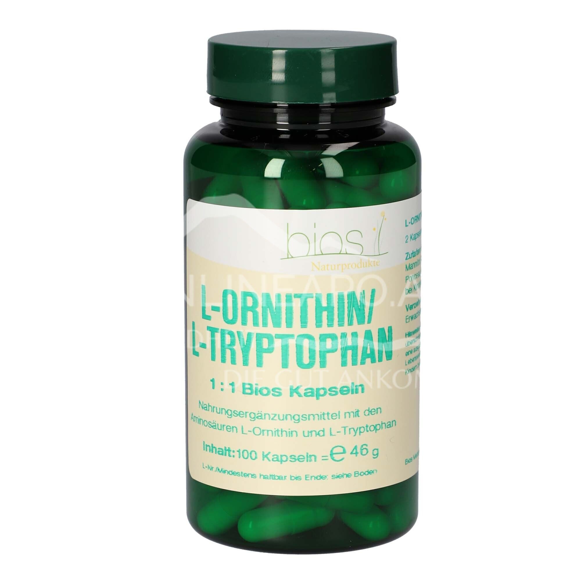 Bios L-Ornithine / L-Tryptophan 1:1 Capsules
