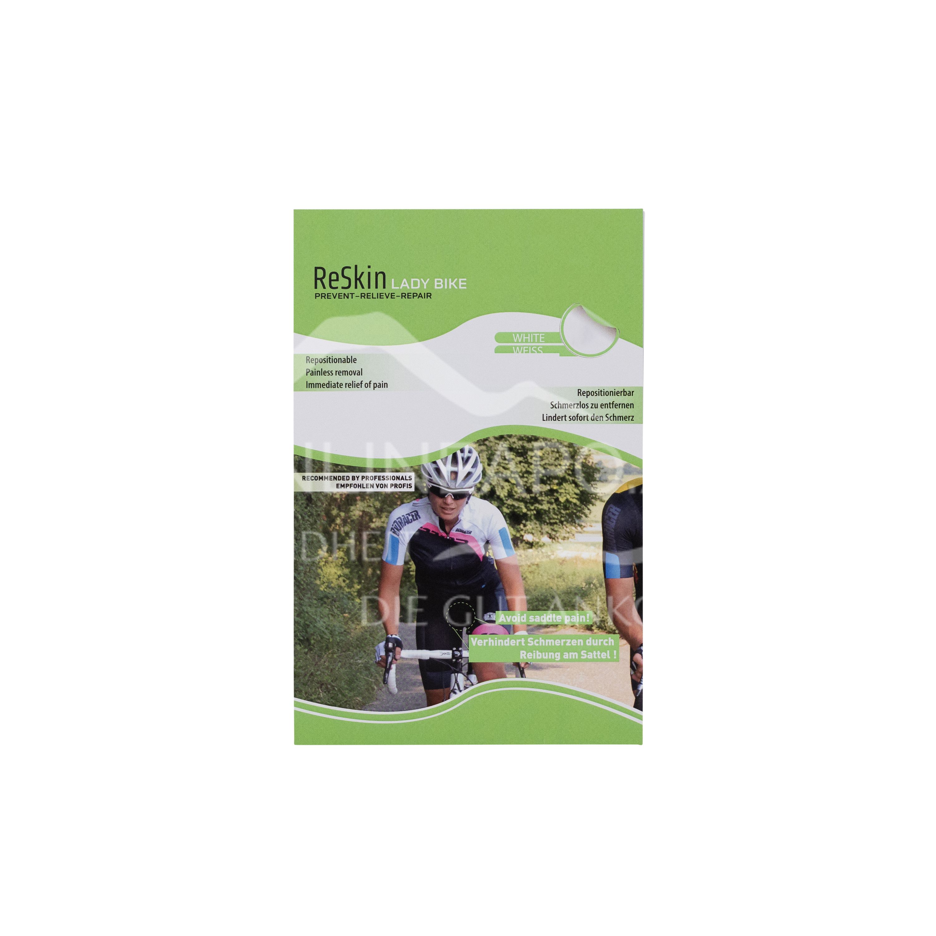 ReSkin® Sport Lady Bike Silikonpflaster
