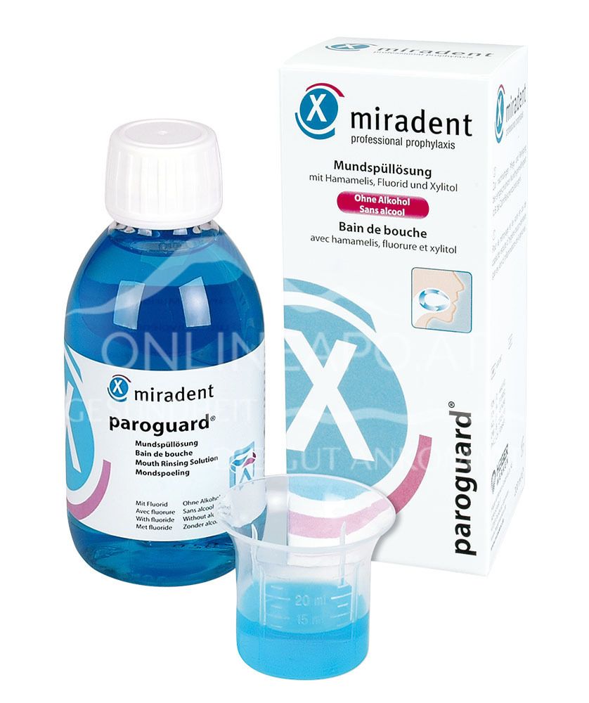 Miradent paroguard® Mundspüllösung mit Chlorhexidin