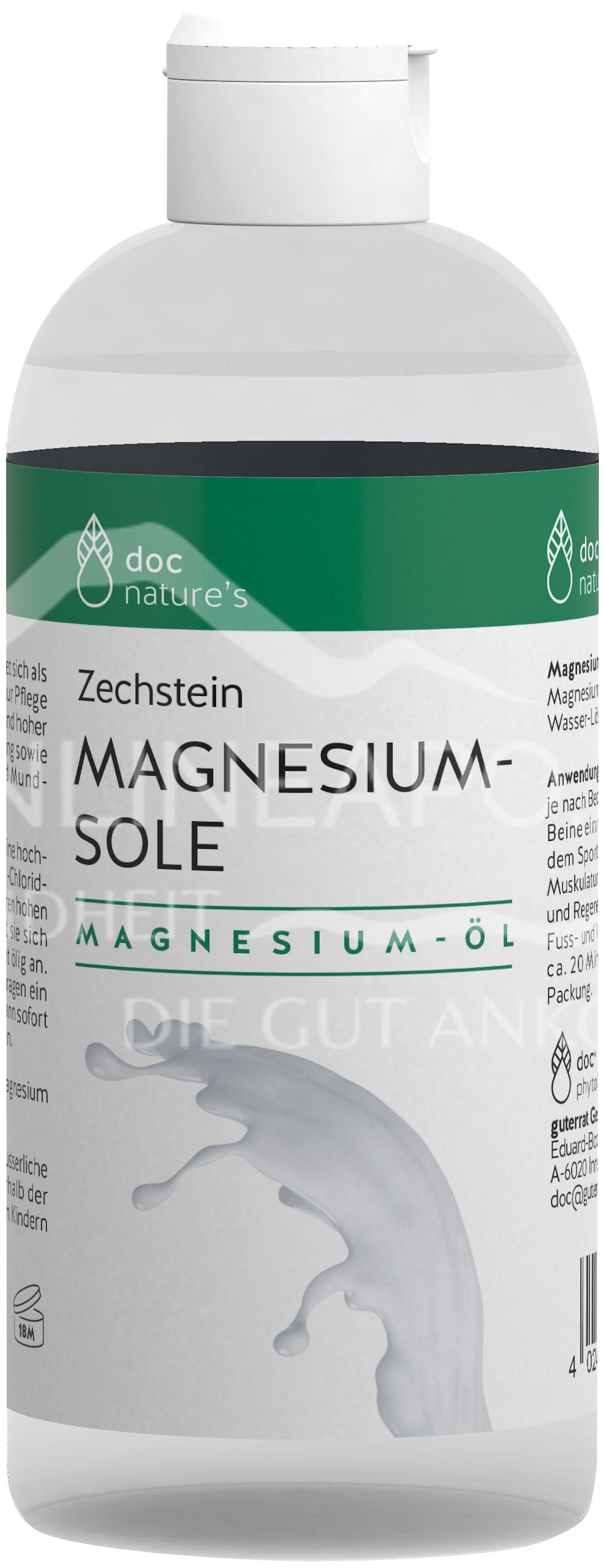 doc nature’s Zechstein MAGNESIUM-SOLE Magnesium-Öl