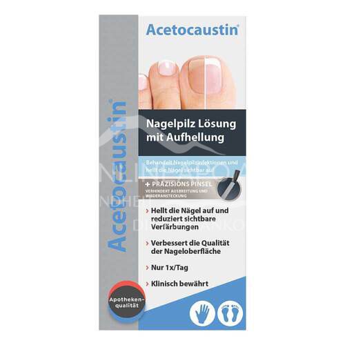 Acetocaustin® Nagelpilz Lösung mit Aufhellung