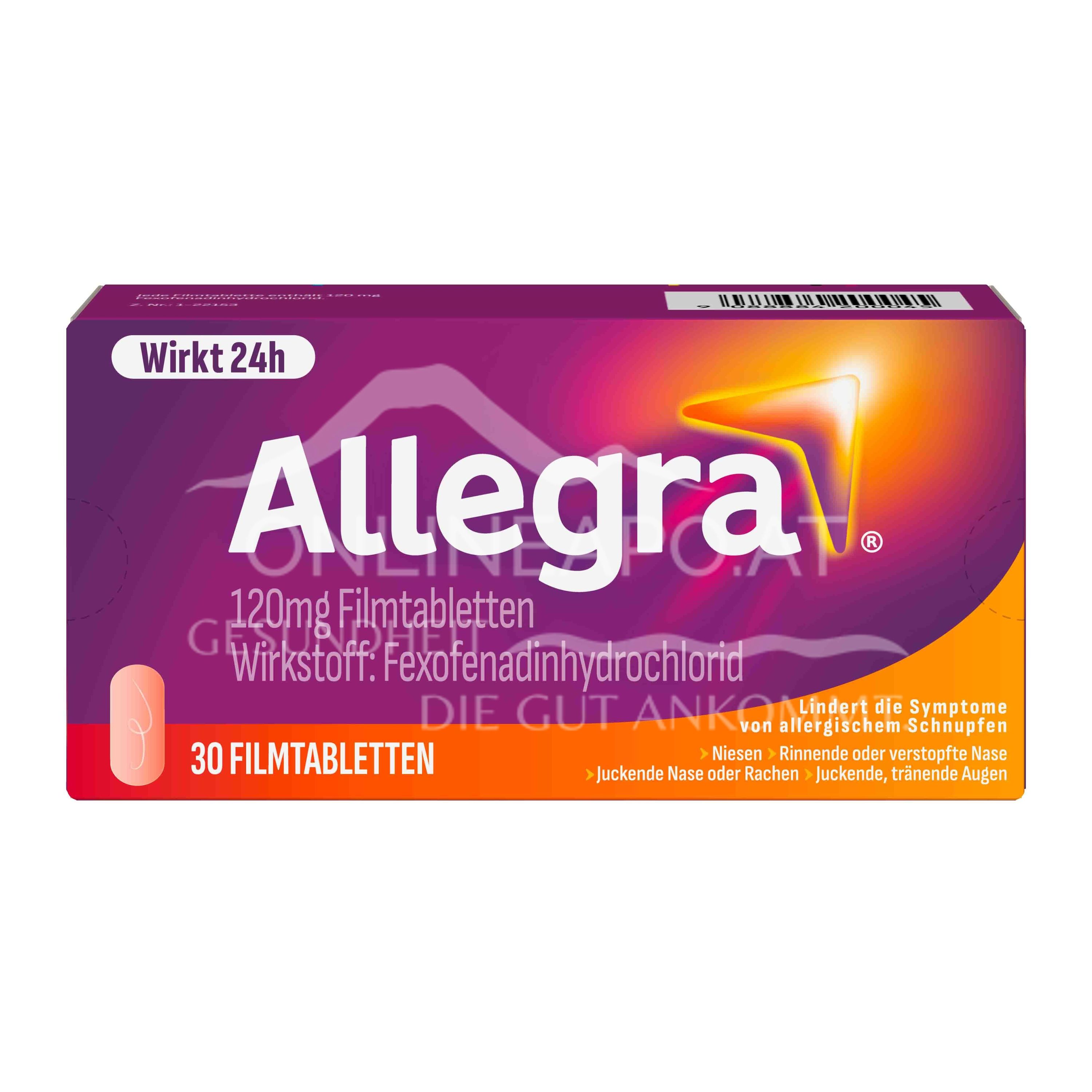 Allegra 120 mg Filmtabletten