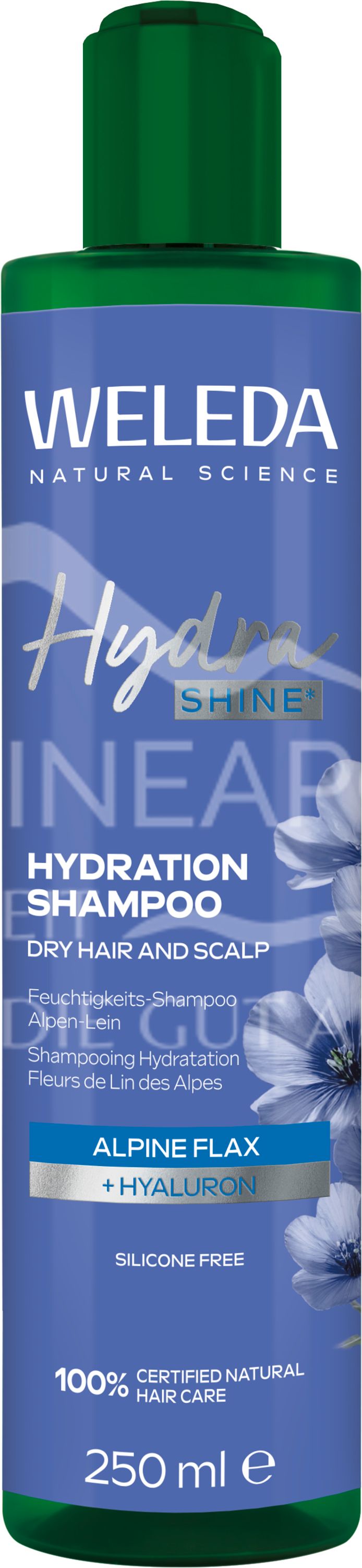 Weleda Hydra Shine Feuchtigkeits-Shampoo Alpen-Lein