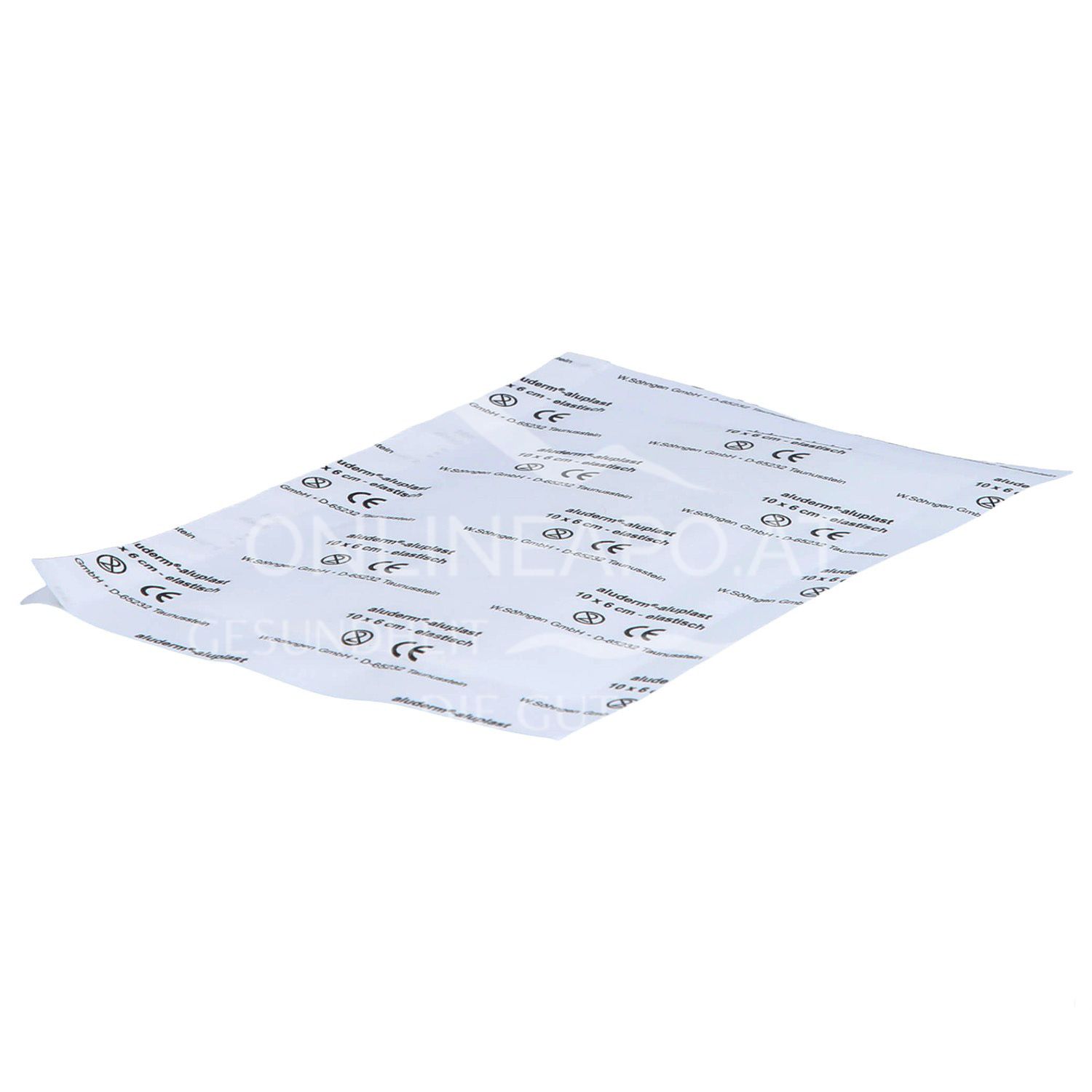 aluderm®-aluplast Wundschnellverband elastisch, 10 x 6 cm
