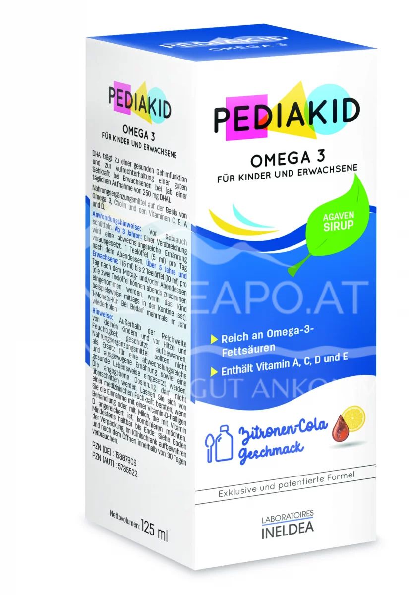PEDIAKID® Omega 3 Sirup