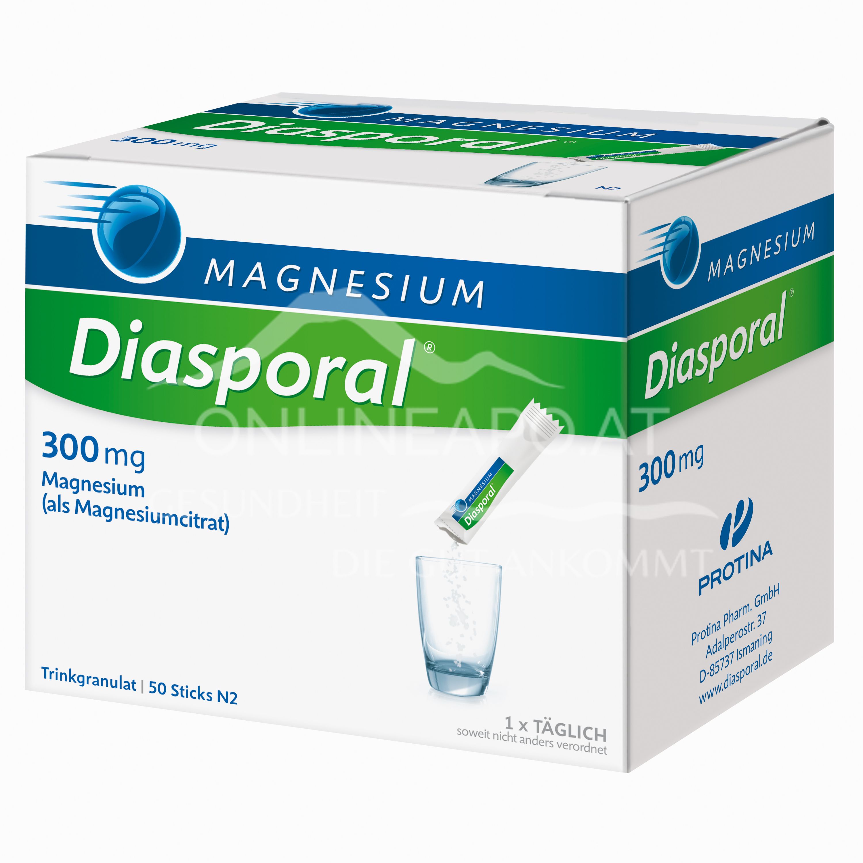 Magnesium Diasporal 300 mg Granulat zur Herstellung einer Lösung zum