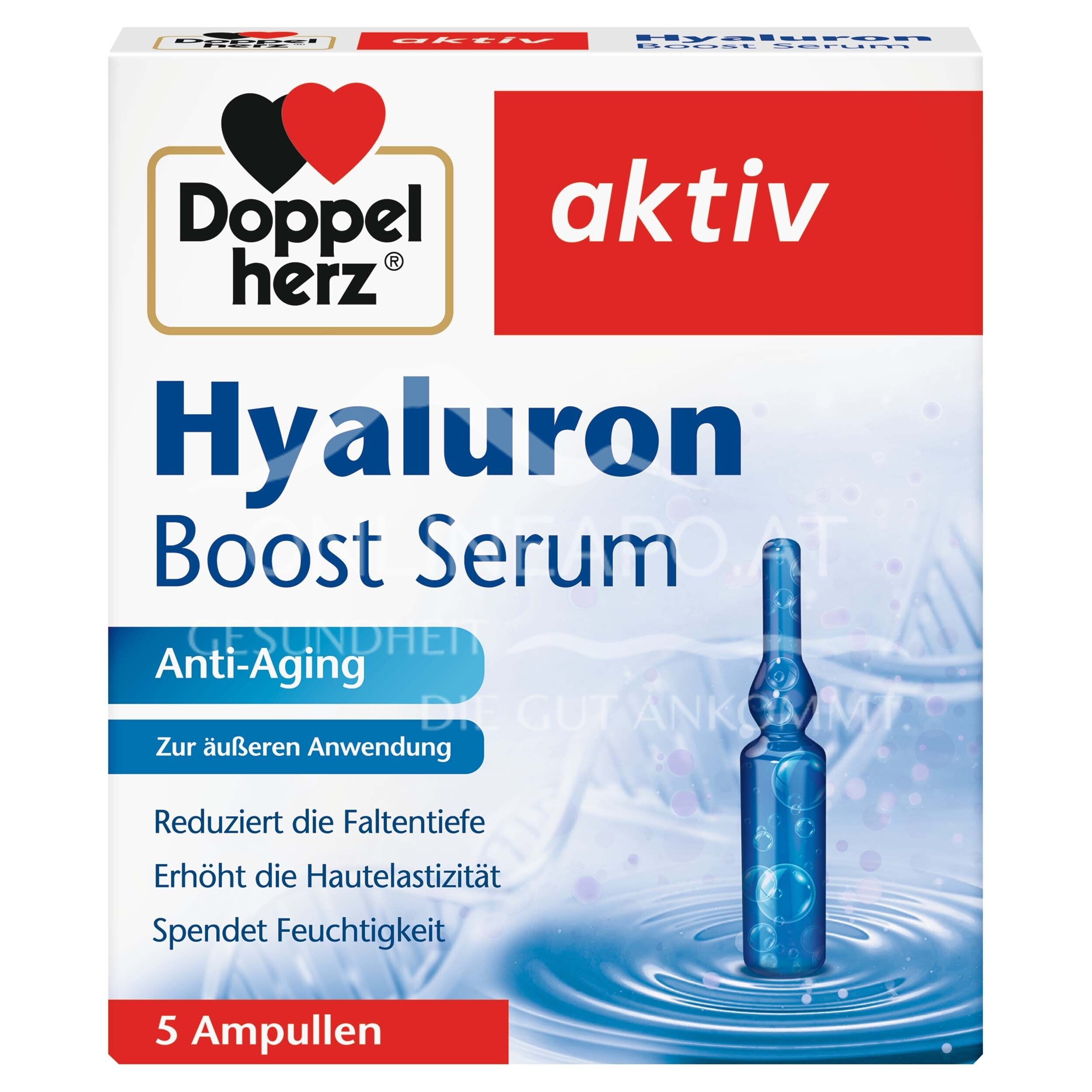 Doppelherz aktiv Hyaluron Boost Serum Anti-Aging Ampullen