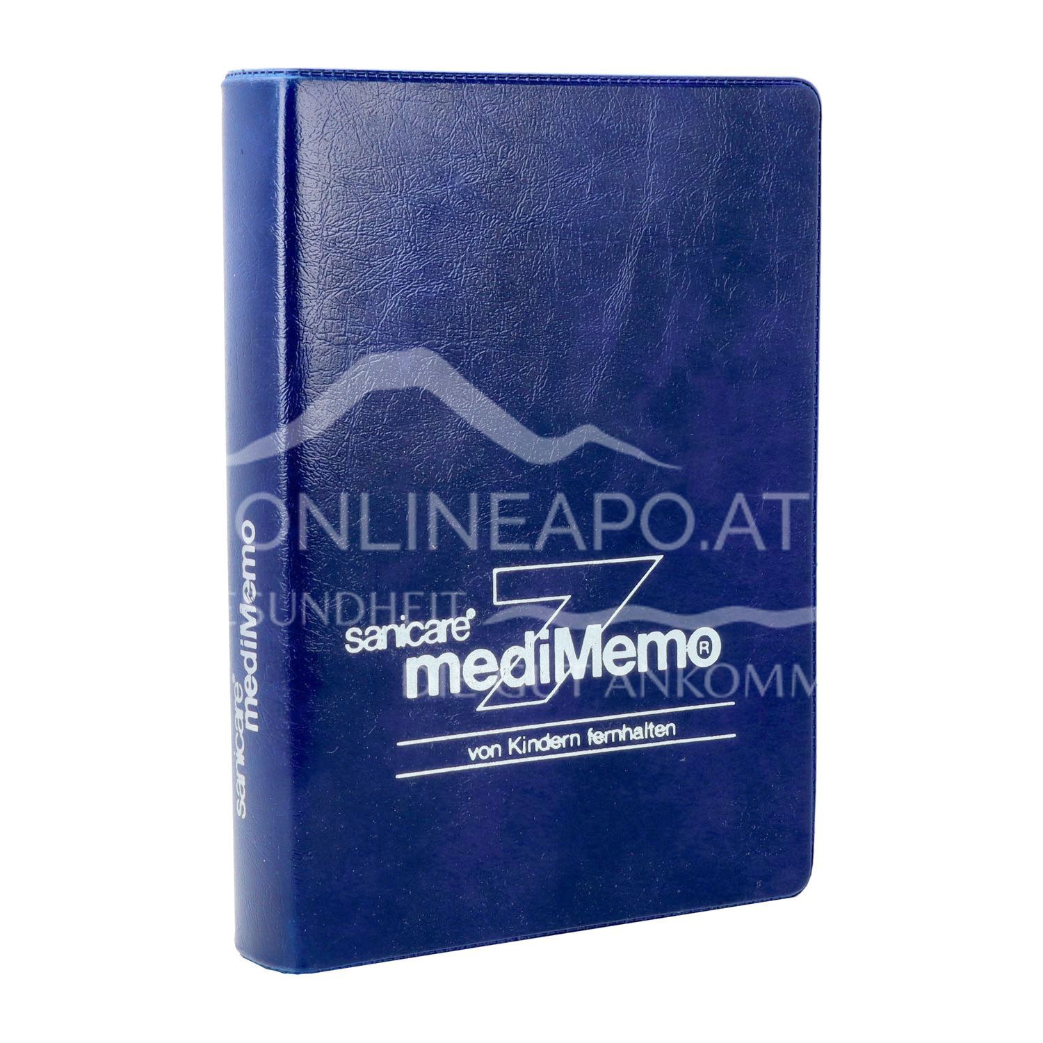 sanicare® mediMemo Medikamentendispenser Buchform