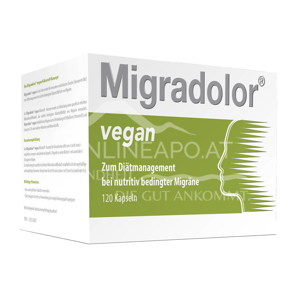 Migradolor vegan Kapseln