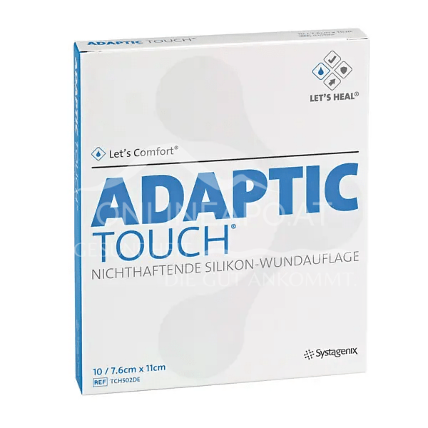 3M™ ADAPTIC™ TOUCH Nicht-haftender Silikon-Wundverband 7,6 x 11 cm