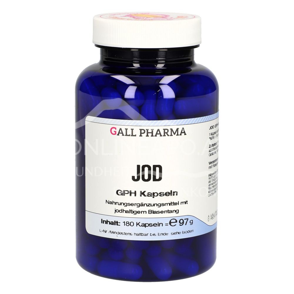 Gall Pharma Iodine Capsules