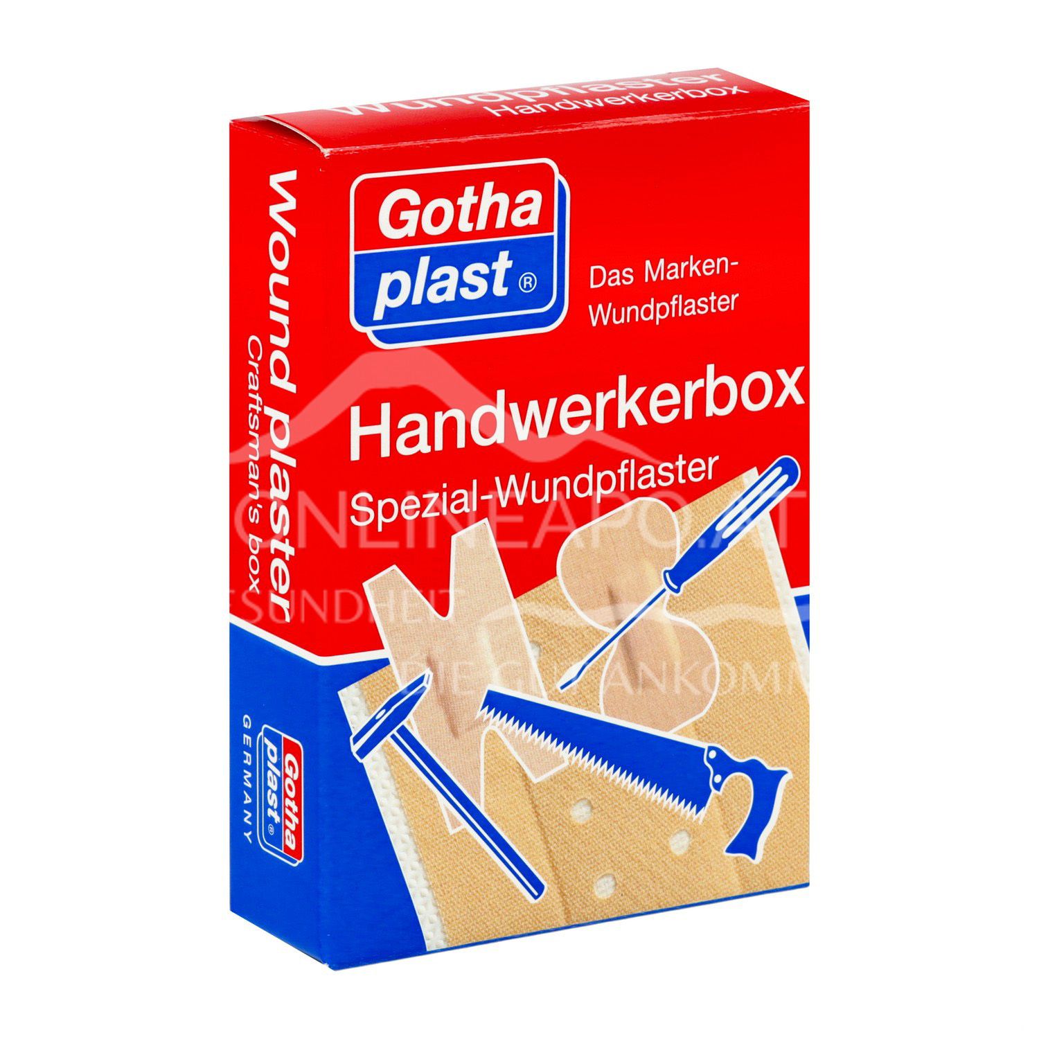 Gothaplast® Handwerkerbox Spezial-Wundpflaster, 4 Größen