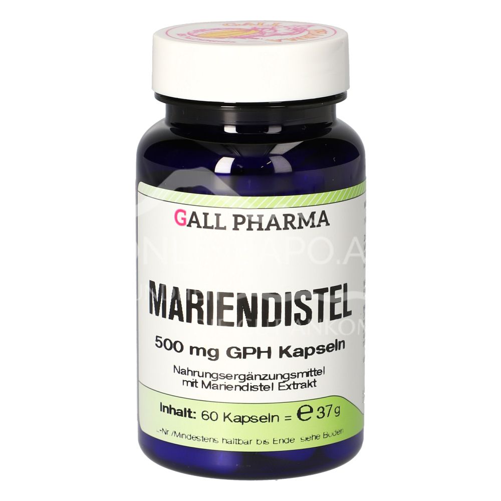Gall Pharma Mariendistel 500 mg Kapseln
