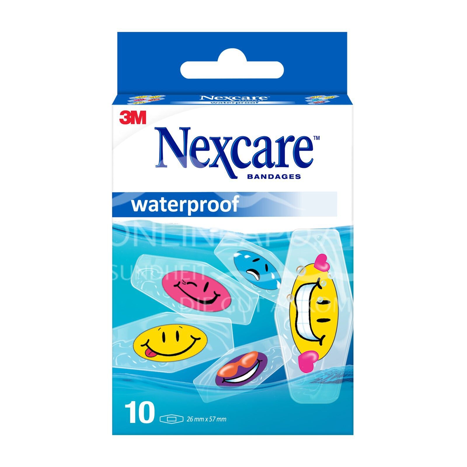 3M Nexcare™ Waterproof Tattoo Pflaster, 26 × 57 mm