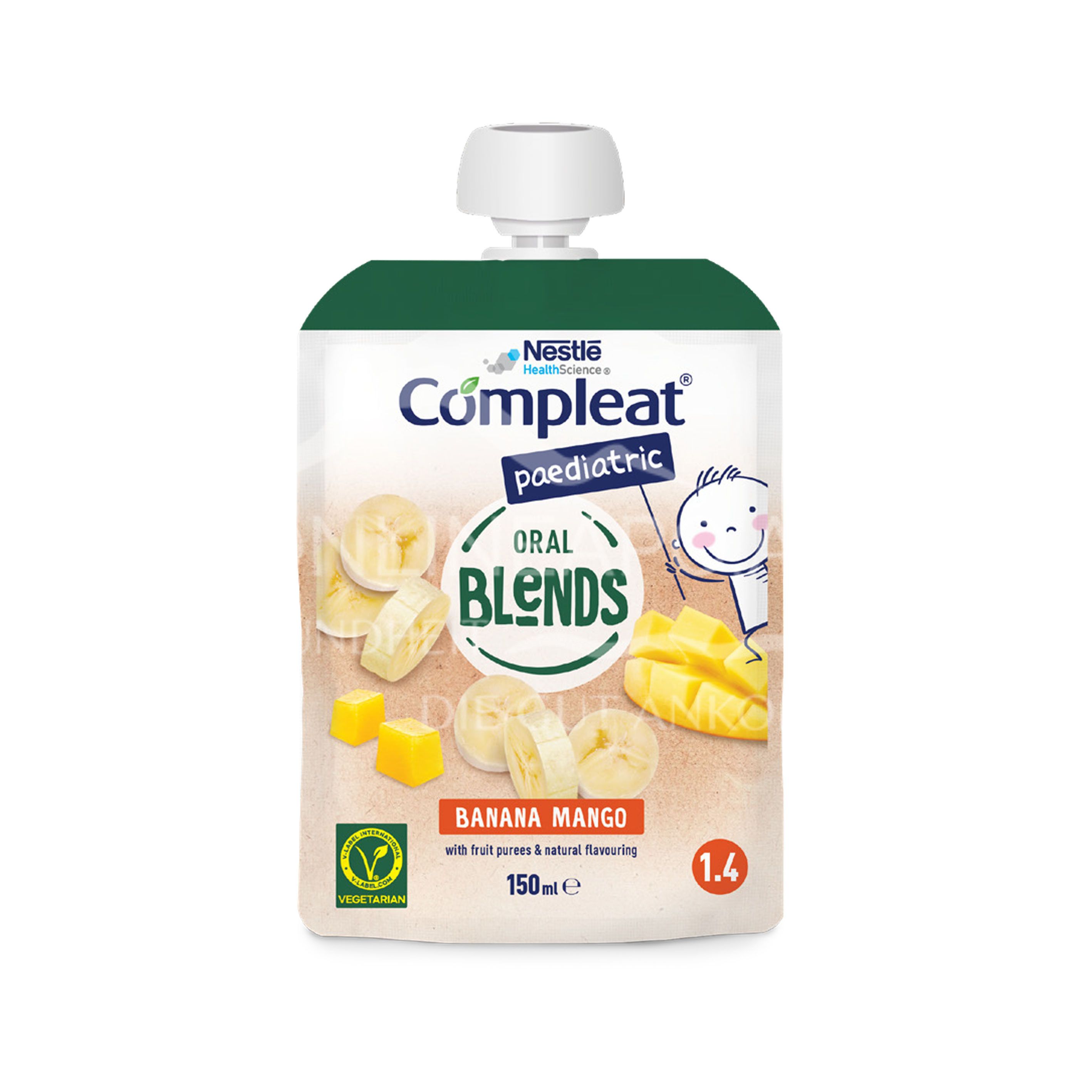Compleat® paediatric Oral Blends Banana-Blueberry 150 ml