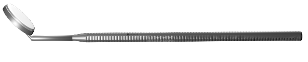 Kozbach Pharma 310R Mouth mirror, flat, size 4 diameter 20mm, stainless steel