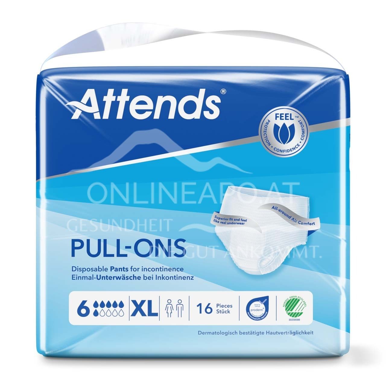 Attends Pull-Ons 6 XL - Einmal-Unterwäsche bei Inkontinenz