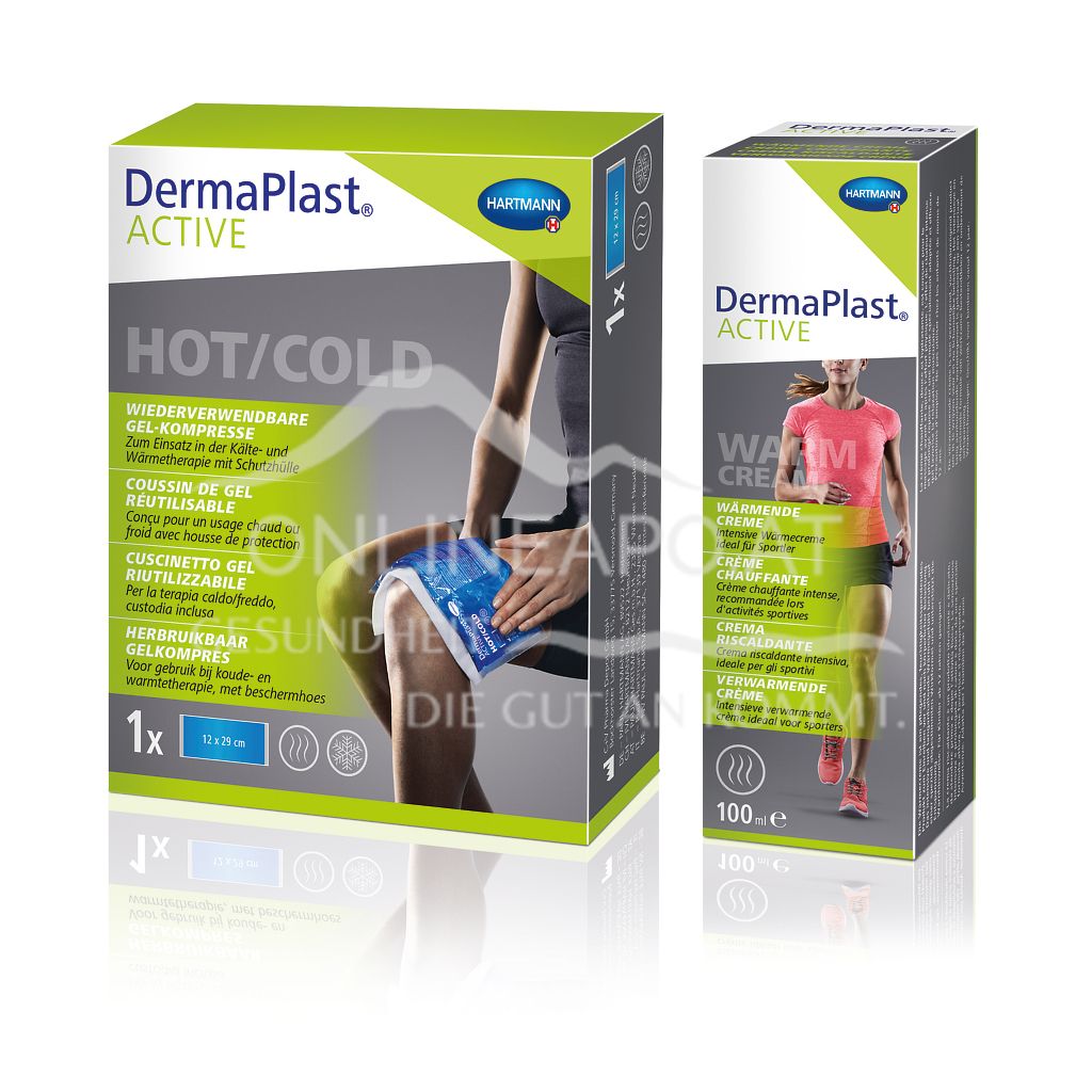 DermaPlast® ACTIVE Hot/Cold,  Wiederverwendebare Gel-Kompresse 12 x 29cm