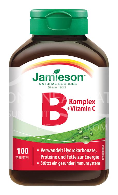 Jamieson B Komplex + Vitamin C Tabletten