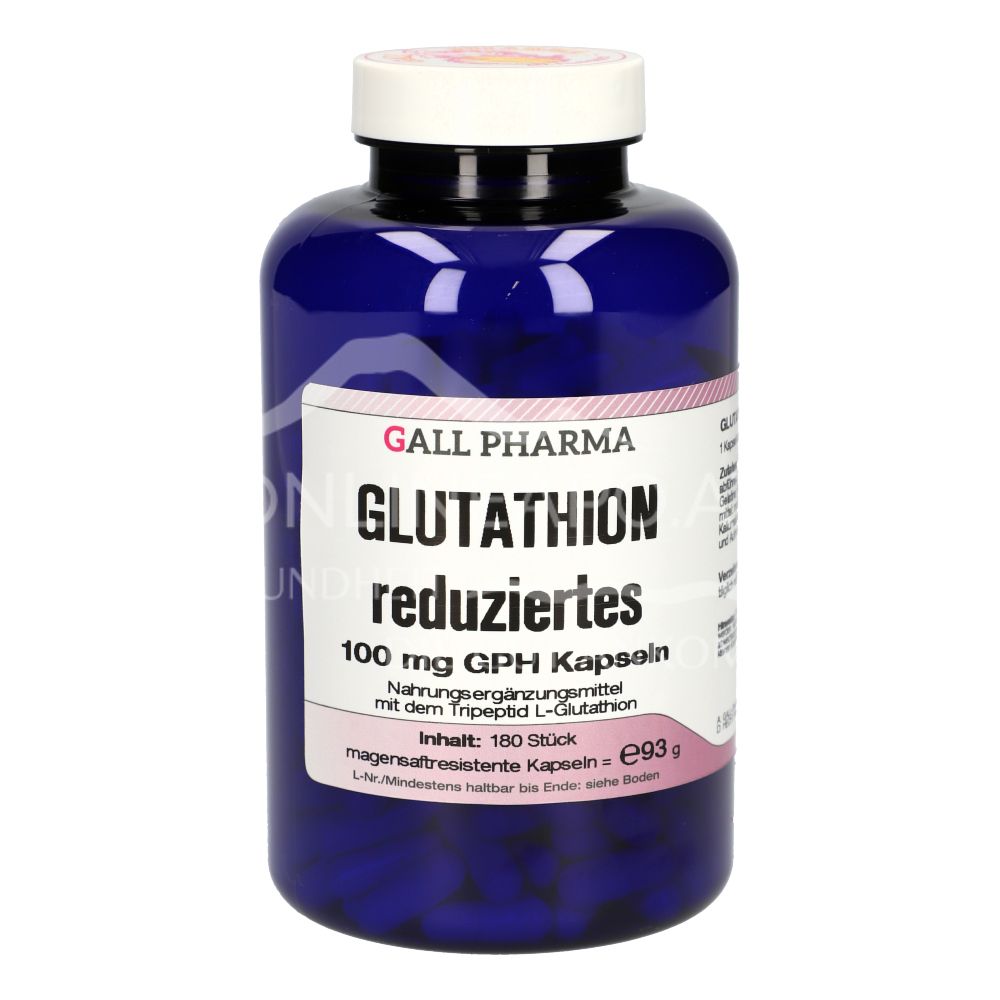 Gall Pharma reduziertes Glutathion 100 mg Kapseln