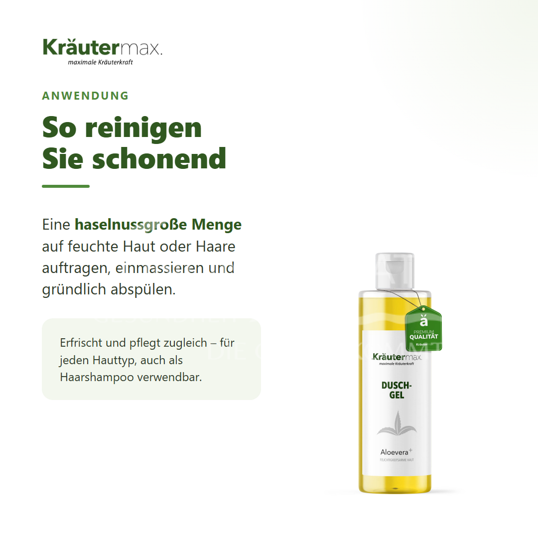 Kräutermax Aloe Vera Duschgel