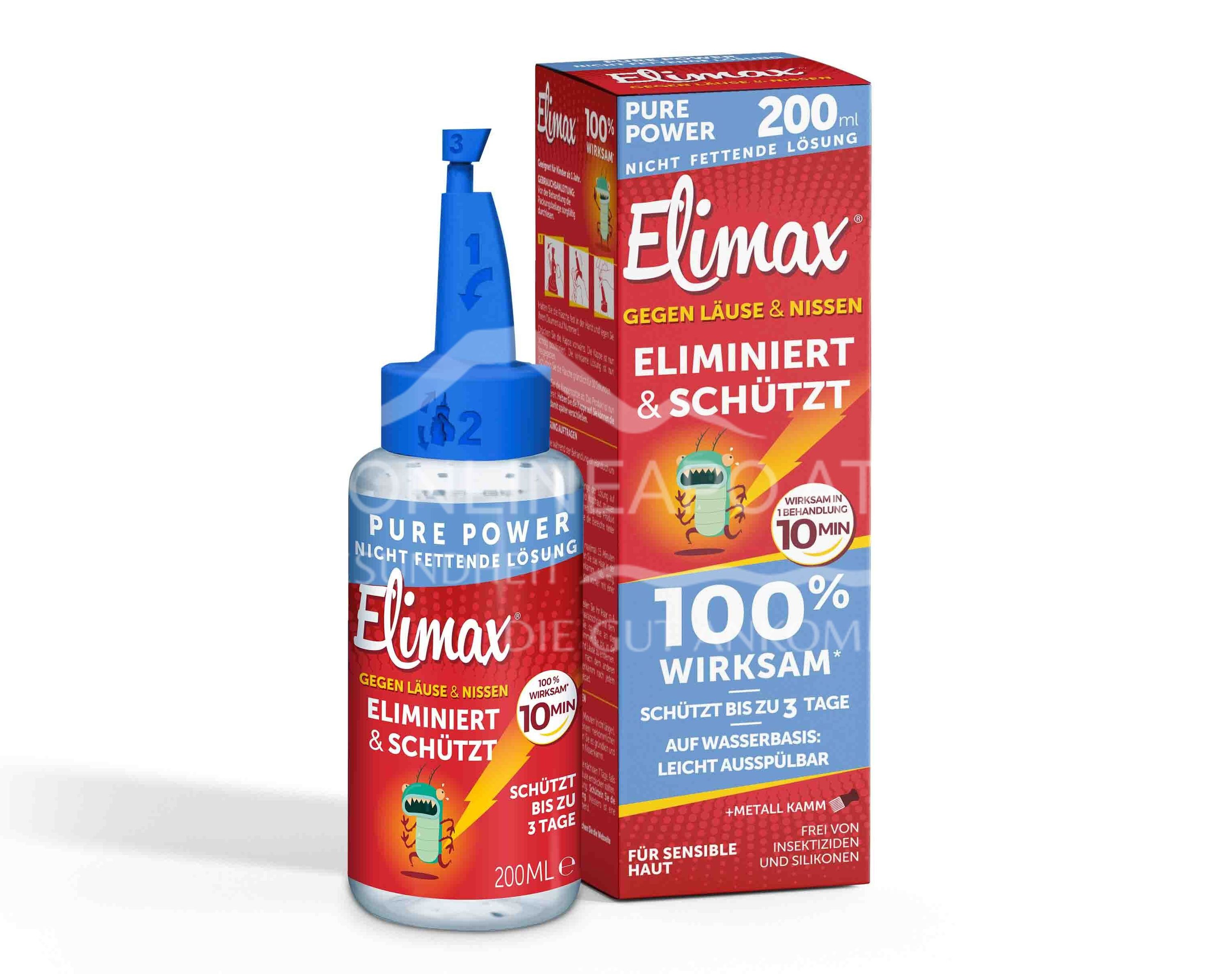 Elimax® Pure Power Lösung gegen Läuse und Nissen
