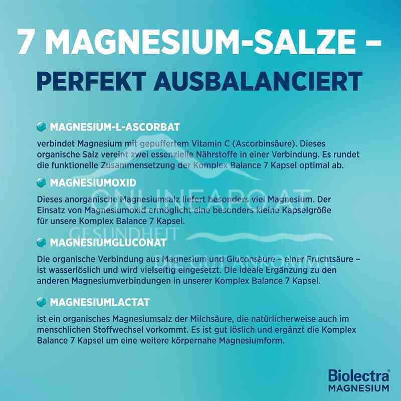 Biolectra® Magnesium Komplex Balance 7 Kapseln