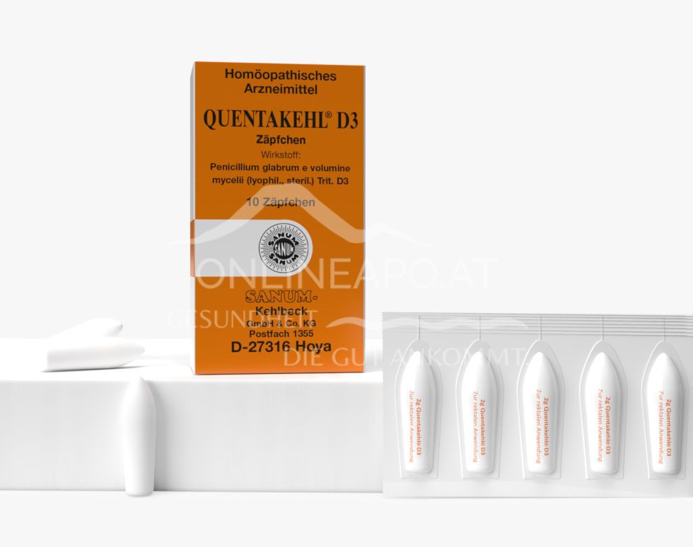 QUENTAKEHL® D3 Zäpfchen
